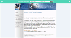 Desktop Screenshot of hefreemanenterprises.com